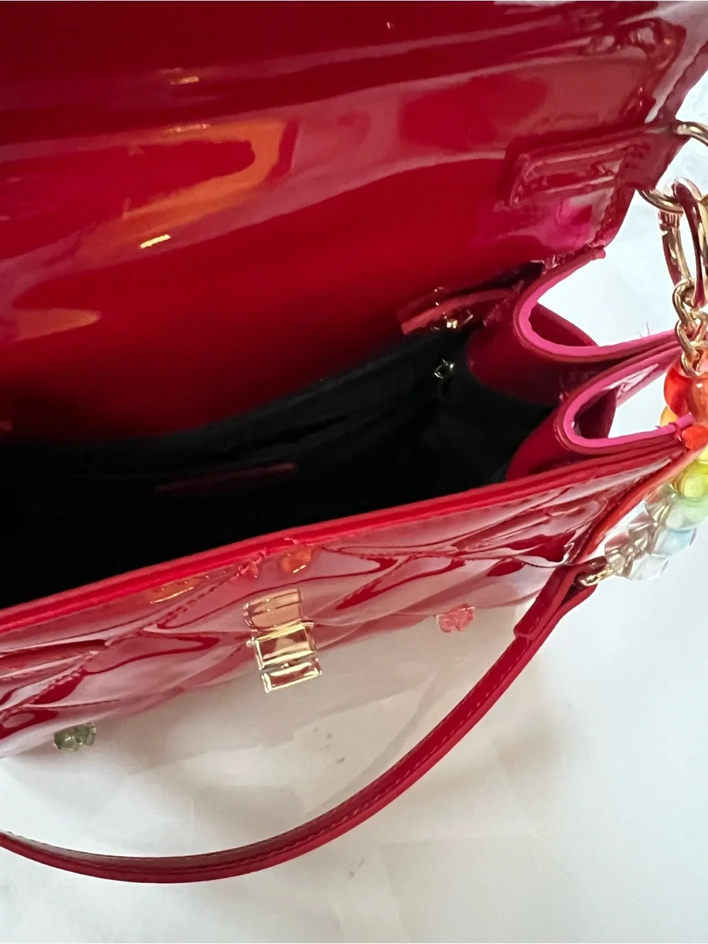 Betsey Johnson Gummy Bear Bag with Sanitizer Holder from Bath & Body Works - Picture 3 of 9